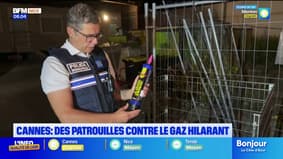 Cannes : des patrouilles de nuit contre le gaz hilarant