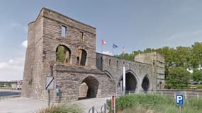 Le Pont des Trous avant sa destruction