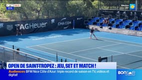 Tennis: l'open de Saint-Tropez commence à attirer des grands joueurs