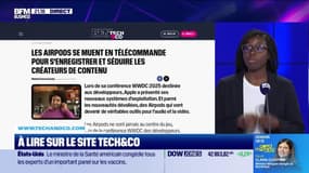 À lire sur le site Tech&Co : Les Airpods se muent en télécommande pour s'enregistrer et séduire les créateurs de contenu, par Kesso Diallo - 10/06