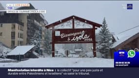 Alpes-Maritimes: la neige est arrivée dans la station d'Isola 2000, pour le plus grand bonheur des habitants