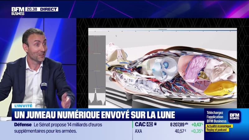 Florent Thebault (Synopsys) : Synopsys envoie un jumeau numérique sur la Lune - 27/05