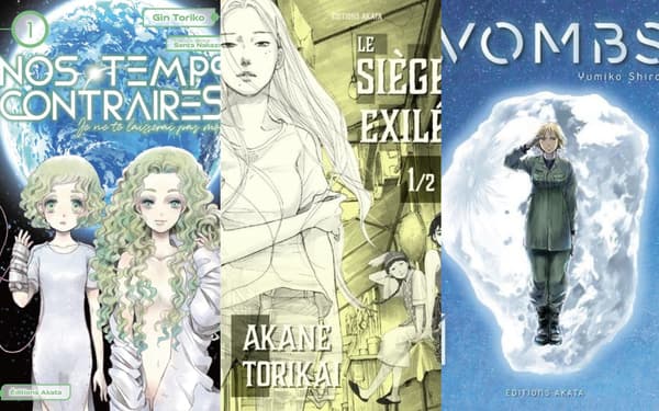 Trois mangas de SF par des autrices