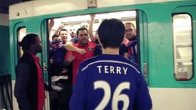 La parodie des supporters parisiens pour chambrer Chelsea