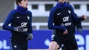 Benjamin Pavard et Adrien Rabiot