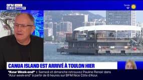 Canua Island à Toulon: Robert Injey dénonce "une aberration écologique" 
