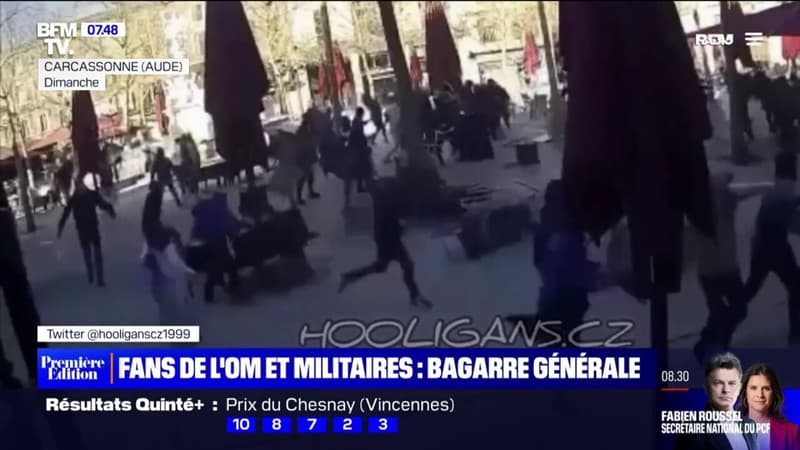 Comment une bagarre a éclaté entre des supporters de l'OM et des militaires à Carcassonne