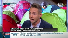 "Je n'accepte pas qu'on dise que la ville renvoie la balle à l'Etat. C'est une compétence de l'Etat ! (...) Pourquoi l'Etat ne fait rien? 