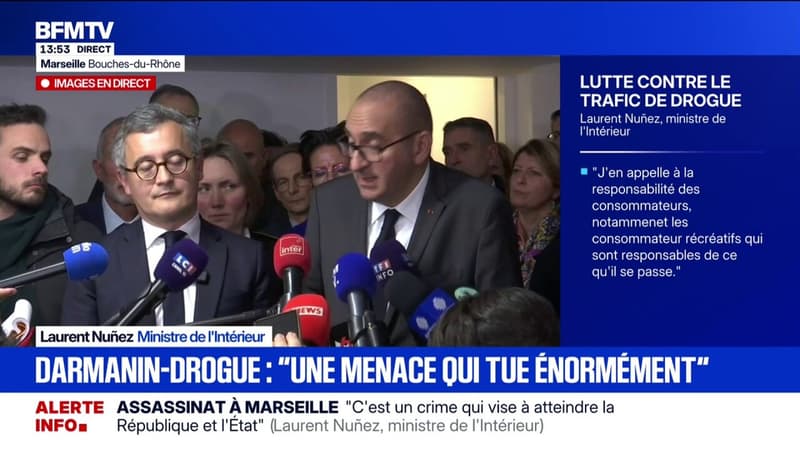 Marseille/drogue: C'est 120 fonctionnaires de police judiciaire qui ont été affectés ces deux dernières années, indique Laurent Nuñez