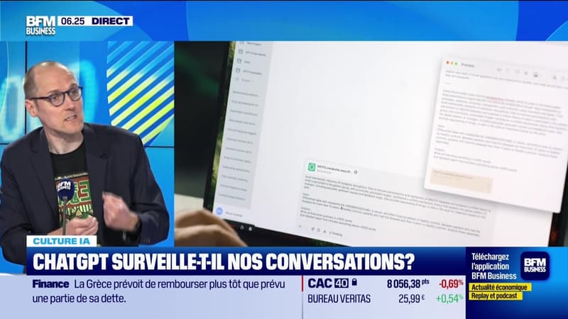 Culture IA : Chatgpt surveille-t-il nos conversations ?, par Anthony Morel - 12/05