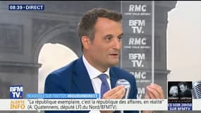 Affaire Nyssen : "la ministre de la Culture ne peut pas rester" estime Florian Philippot 