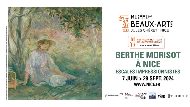 « BERTHE MORISOT À NICE, ESCALES IMPRESSIONNISTES »