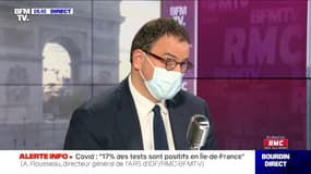 Aurélien Rousseau (directeur de l'ARS d'Île-de-France): "On a déployé 100.000 tests antigéniques en Île-de-France"