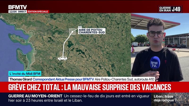 Les salariés de plusieurs stations-service Totalenergies en grève pour réclamer une prime carburant pour faire face à la hausse des prix à la pompe