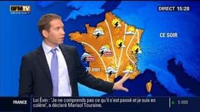 La météo pour ce vendredi 12 juin 2015