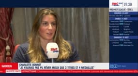 Charlotte Bonnet : "Je n'aurai pas rêvé mieux comme semaine avec 3 titres"