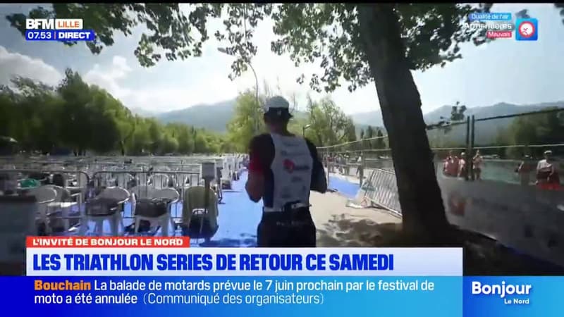 Suivez la première étape des Triathlon série ce samedi sur nos antennes.