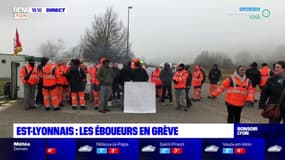 Est-Lyonnais : les éboueurs en grève
