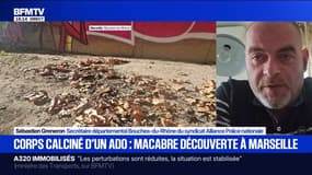 Corps calciné d'un adolescent à Marseille: "Il est fort à parier qu'il y ait un lien direct et indirect avec le narcotrafic", estime Sébastien Greneron (Alliance Police) 