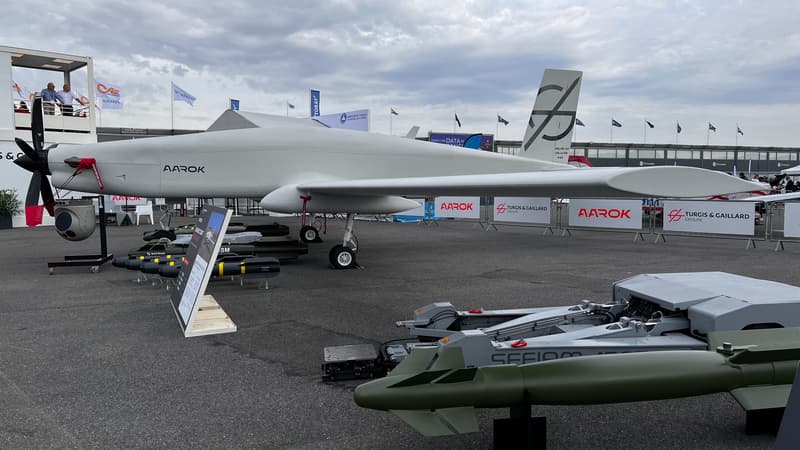 Les drones mènent leur bataille au salon aéronautique du Bourget
