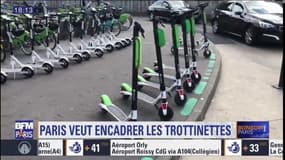 Paris veut encadrer les trottinettes