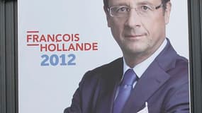 Les partisans de François Hollande au Bourget, en région parisienne. A quelques heures du premier grand discours du candidat socialiste, les ténors du PS ont mobilisé dimanche les troupes appelées à animer sur le terrain les campagnes menant vers les élec