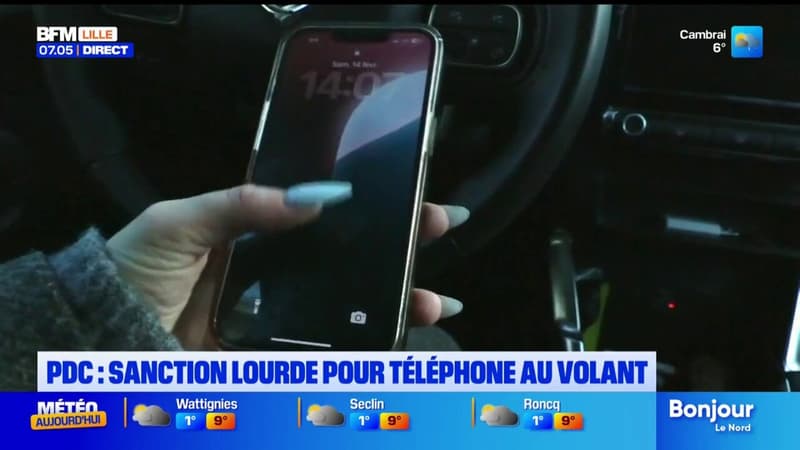 Téléphone au volant : votre permis désormais suspendu deux mois dans le Pas-de-Calais