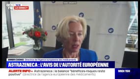 Emer Cooke, directrice de l'Agence européenne des médicaments: "Il n'y a pas d'indications que le vaccin ait causé" des thromboses