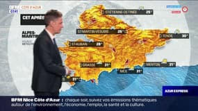 Météo Côte d’Azur: de belles éclaircies malgré quelques nuages ce dimanche, jusqu'à 31°C à Menton
