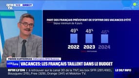 Les Français prévoient de réduire leur budget pour les vacances en 2024 