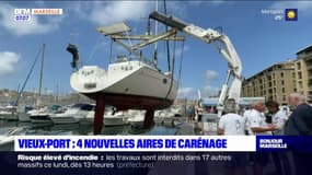 Marseille: quatre nouvelles aires de carénage sur le Vieux-Port
