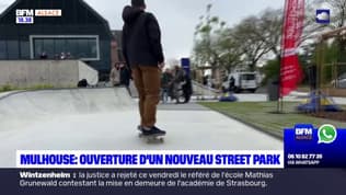 Mulhouse: ouverture d'un nouveau street park