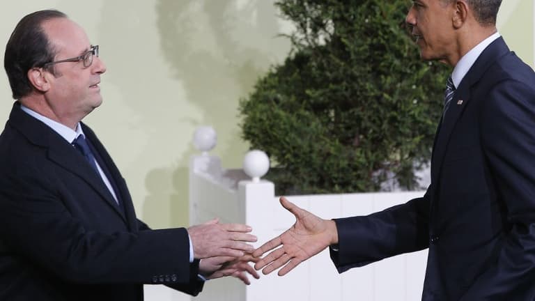 François Hollande et Barack Obama la COP21 en novembre 2015
