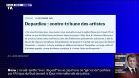 Affaire Depardieu: 600 artistes signent une "contre-tribune" et dénoncent la "loi du silence"