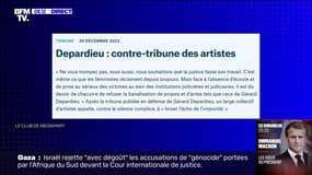 Affaire Depardieu: 600 artistes signent une "contre-tribune" et dénoncent la "loi du silence"