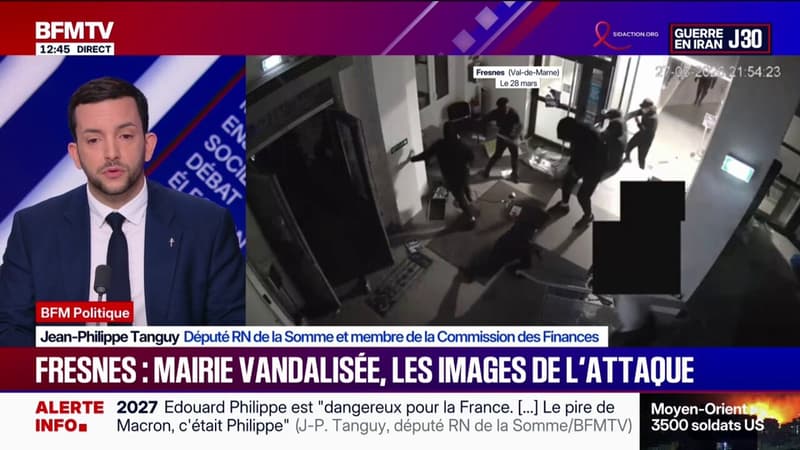 Maires menacés: “Ce que vivent les élus, c’est ce que vivent les honnêtes gens dans ces quartiers ou dans ces communes”, juge Jean-Philippe Tanguy (RN)