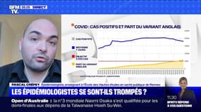 Pascal Crépey (épidémiologiste): "Il y a des raisons d'espérer qu'on se trompe" sur la hausse des cas de Covid-19