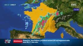 Alerte météo orages: 4 départements en vigilance orange face au risque de "phénomène violent"