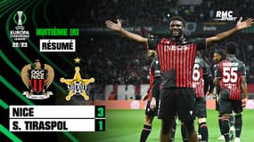 Résumé : Nice (Q) 3-1 Sheriff Tiraspol - Conference League (8e retour)
