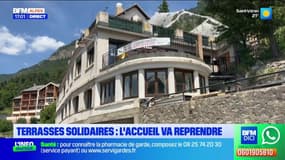 Briançon: l'accueil va reprendre aux Terrasses Solidaires