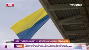 Ferry "Méditerranée" : les réfugiés ukrainiens débarqués