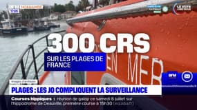 Normandie: les JO compliquent la surveillance des plages