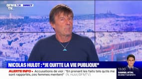 "Ça va mal se finir": Nicolas Hulot réagit aux accusations d'agressions sexuelles dont il fait l'objet