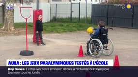 Auvergne-Rhône-Alpes: les Jeux paralympiques testés à l'école