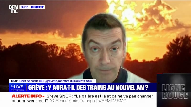 Guy, chef de bord SNCF gréviste et membre du collectif ASCT: 