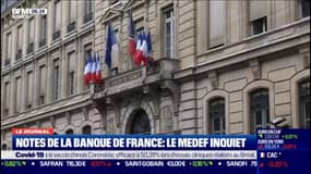 Alors que la Banque de France s'apprête à réévaluer les notes des entreprises, le Medef redoute les conséquences de nombreuses dégradations 