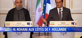 Hollande à Rohani: "Un nouveau chapitre de nos relations s'ouvre aujourd'hui"