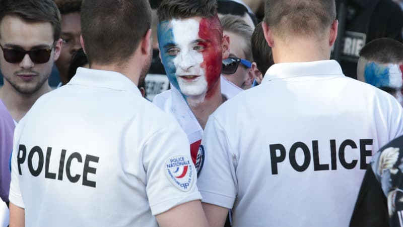 4.000 policiers seront déployés autour de la fan zone à Paris.