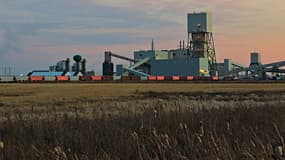 La mine Cory, au sud-ouest de Saskatoon au Canada.
