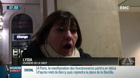 Grève SNCF: "Il n’y a aucune information, c'est la galère", déplore une usagère